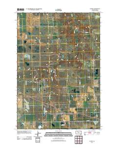Lantry 2012 topographic map thumbnail