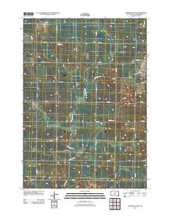 Garretson West 2012 topographic map thumbnail