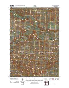 Faith NW 2012 topographic map thumbnail