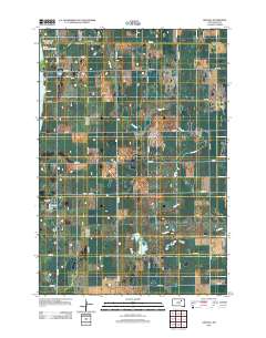 Chelsea 2012 topographic map thumbnail