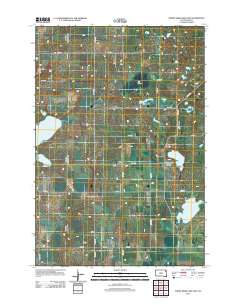 Enemy Swim Lake East 2012 topographic map thumbnail