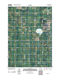 Dolton 2012 topographic map thumbnail