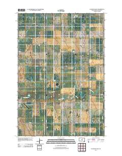 Faulkton East 2012 topographic map thumbnail