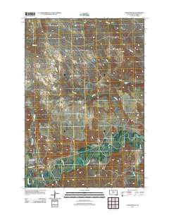 Glencross SE 2012 topographic map thumbnail