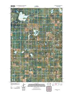 Florence NE 2012 topographic map thumbnail