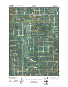 Dell Rapids SE 2012 topographic map thumbnail