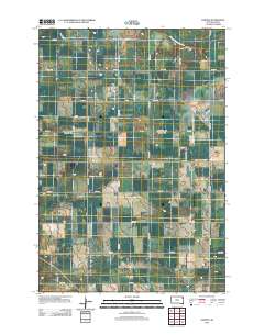 Corona 2012 topographic map thumbnail