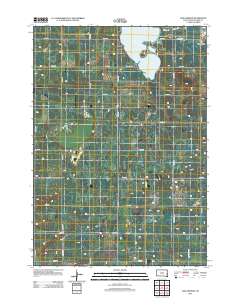 Lake Herman 2012 topographic map thumbnail
