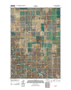 Mahto 2012 topographic map thumbnail