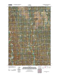 Longbrake Ranch 2012 topographic map thumbnail