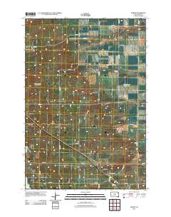 Marvin 2012 topographic map thumbnail