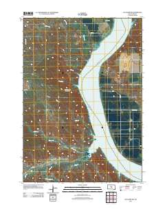 Joe Creek NW 2012 topographic map thumbnail