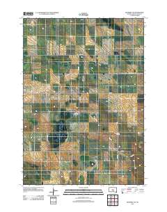 Kennebec SW 2012 topographic map thumbnail