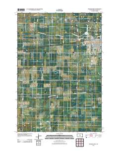 Milbank West 2012 topographic map thumbnail