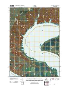 Lower Brule NW 2012 topographic map thumbnail
