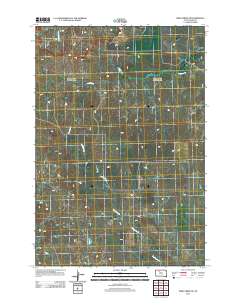 Irish Creek NE 2012 topographic map thumbnail