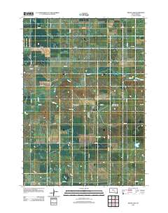 Isham Lake 2012 topographic map thumbnail