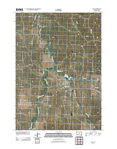 Kyle 2012 topographic map thumbnail