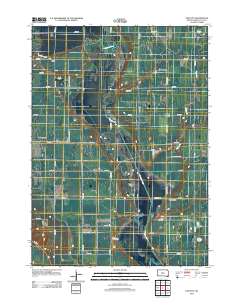 Hub City 2012 topographic map thumbnail
