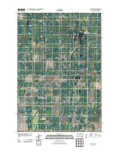 Huffton 2012 topographic map thumbnail