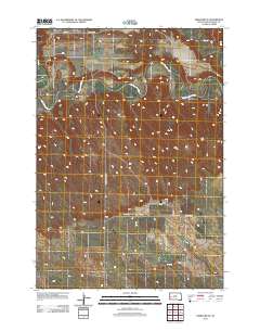 Hereford SE 2012 topographic map thumbnail
