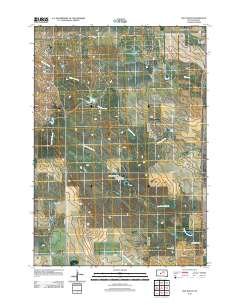 May Ranch 2012 topographic map thumbnail