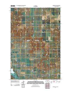 Herreid NW 2012 topographic map thumbnail