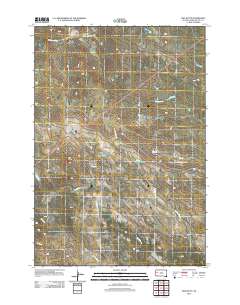 Owl Butte 2012 topographic map thumbnail