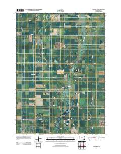 Wagner NE 2012 topographic map thumbnail