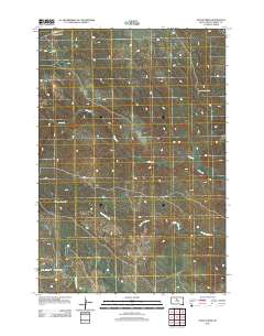 Stove Creek 2012 topographic map thumbnail