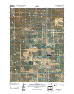 West of Ideal 2012 topographic map thumbnail