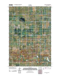 Wolff Lake 2012 topographic map thumbnail