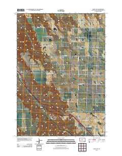 Wasta SE 2012 topographic map thumbnail