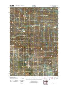 Table Top Butte 2012 topographic map thumbnail