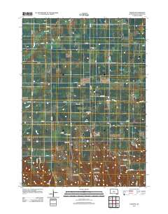 Tabor NE 2012 topographic map thumbnail