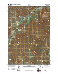 Wendte 2012 topographic map thumbnail