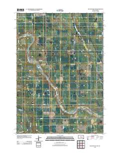 Woonsocket NW 2012 topographic map thumbnail