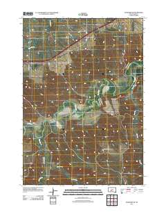 Stamford SW 2012 topographic map thumbnail