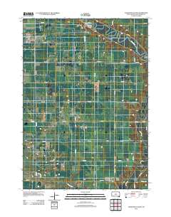 Tschetter Colony 2012 topographic map thumbnail