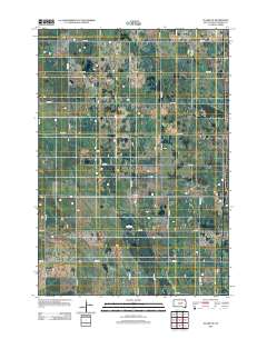 Tulare SE 2012 topographic map thumbnail