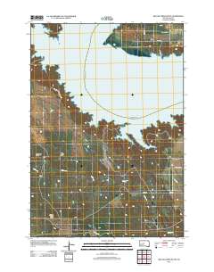 Willow Creek Butte 2012 topographic map thumbnail