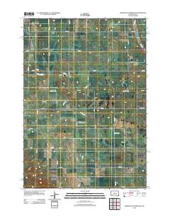 Wessington Springs NE 2012 topographic map thumbnail