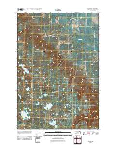 Veblen 2012 topographic map thumbnail