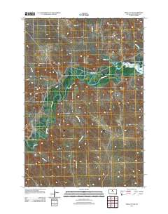 Trail City SW 2012 topographic map thumbnail