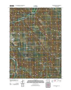 White River East 2012 topographic map thumbnail