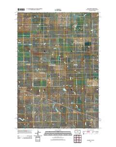 Walker 2012 topographic map thumbnail