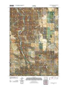 Whiteman Ranch 2012 topographic map thumbnail