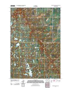 Whitestone Lake 2012 topographic map thumbnail
