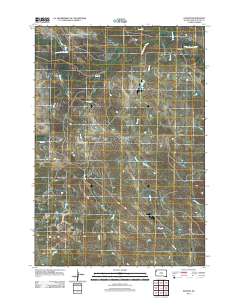Hoover 2012 topographic map thumbnail