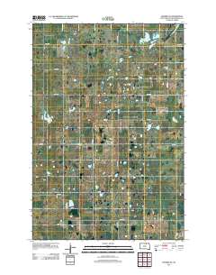 Hosmer NE 2012 topographic map thumbnail